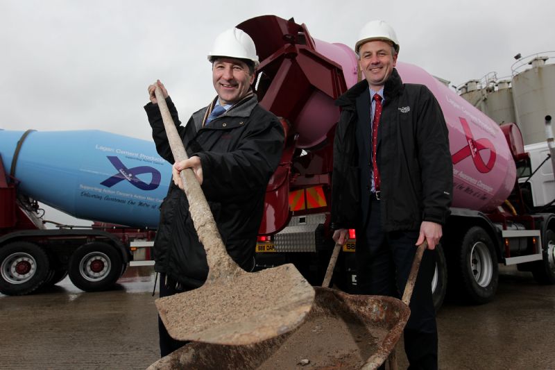 Lagan Cement and Action Cancer: delivering awareness one metre at a time