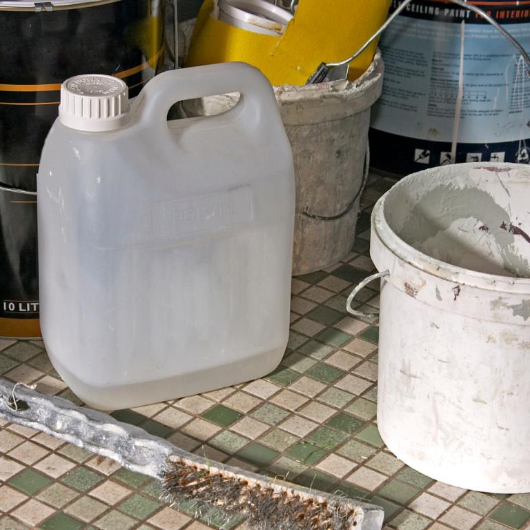 Incorrect storage of hazardous substances