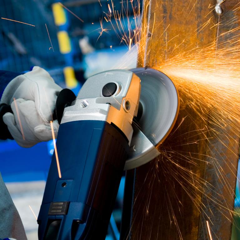 HSENI article | Alternative processes to grinding in order to lower or eliminate risk to workers using angle grinders