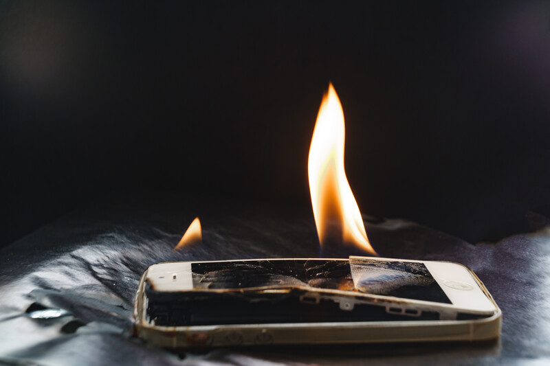 Rogue batteries in waste streams start fires