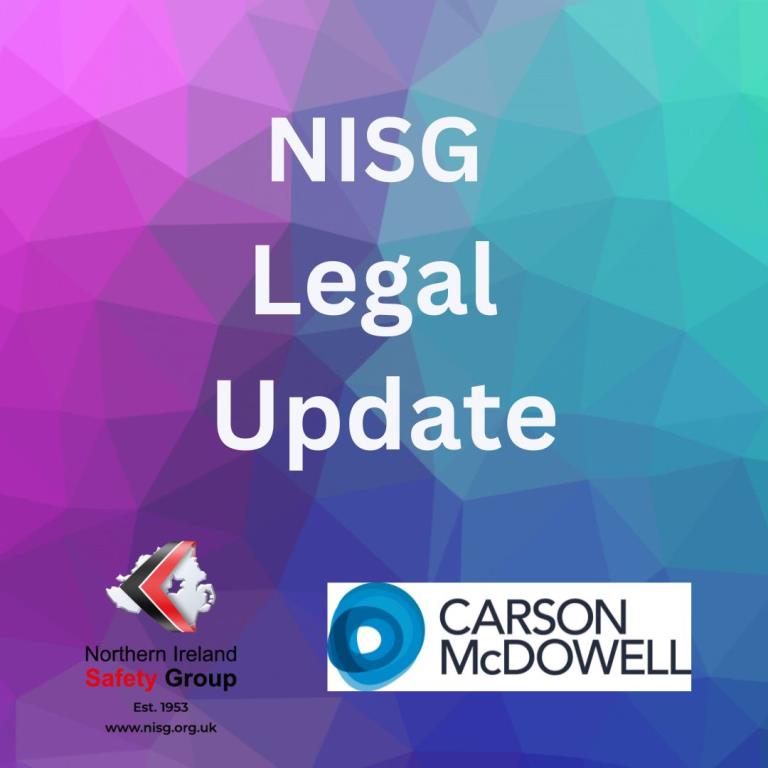 Legal Update – Health & Safety Round-Up – Autumn 2024.