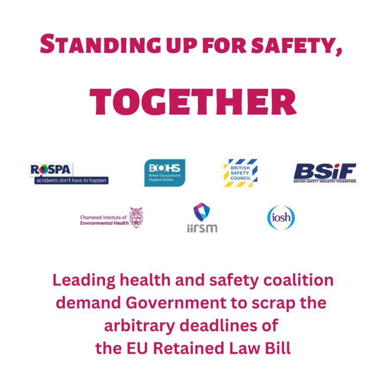 Standing up for safety, together